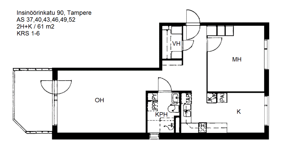 Pohjakuva tampere/hervanta/insinoorinkatu-86-90/2703-2123