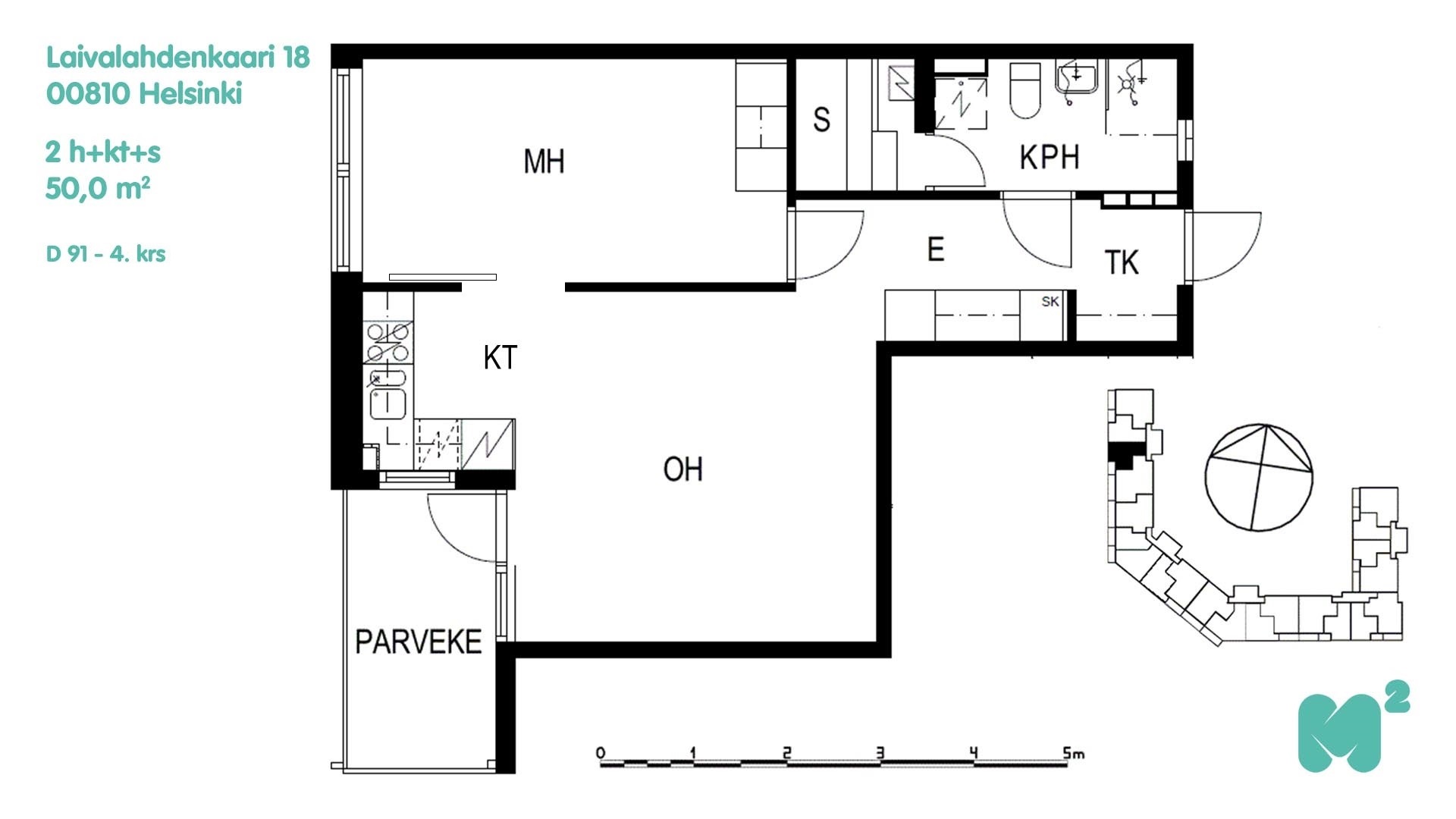 Pohjakuva helsinki/herttoniemi/kaivolahdenkatu-5-laivalahdenkaari-18/882-7041